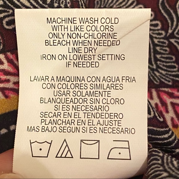 GIBSON LATIMER | DIAMOND BLOUSE WITH BLACK TASSELS - Picture 15 of 15